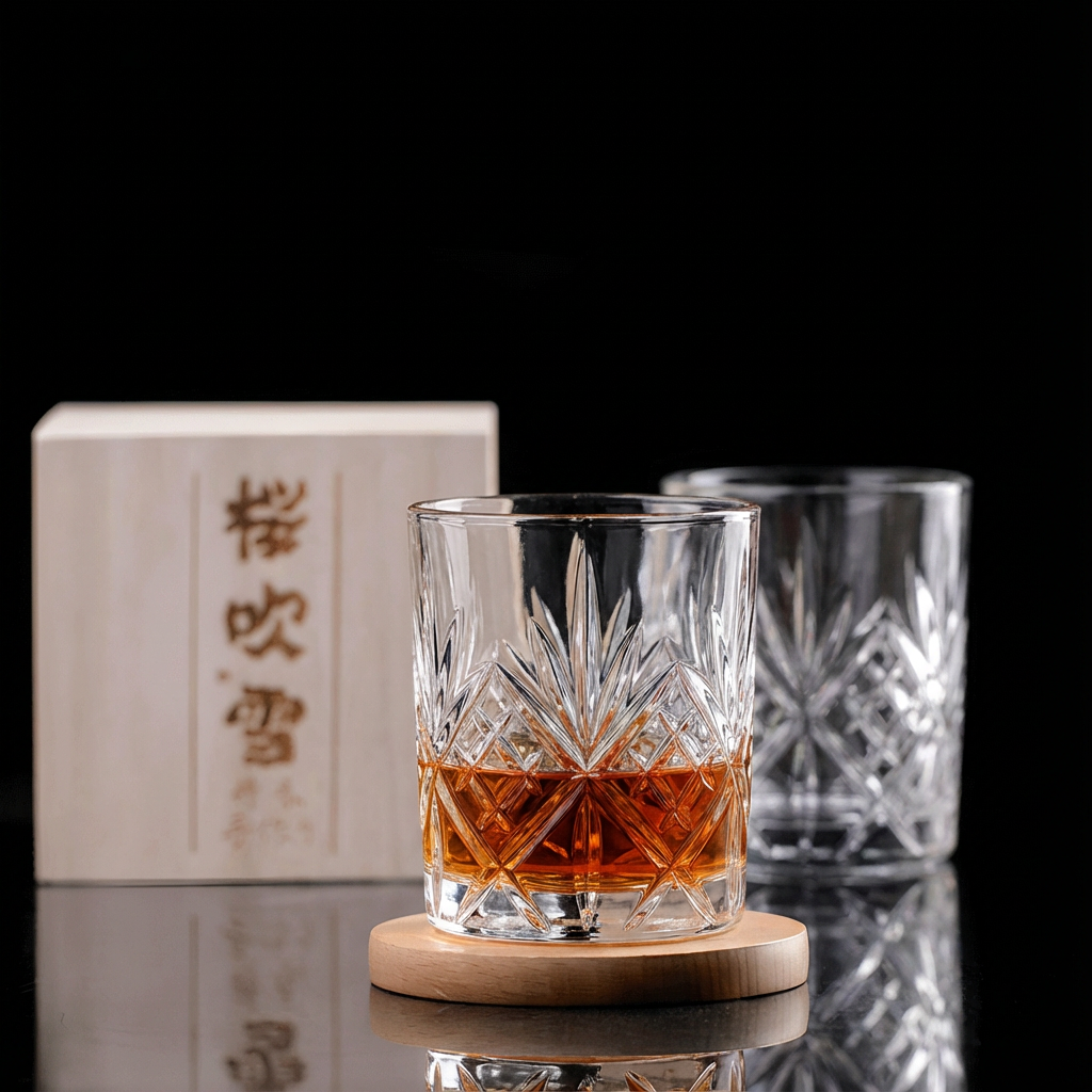 Kairo Japanese Crystal Whisky Glass