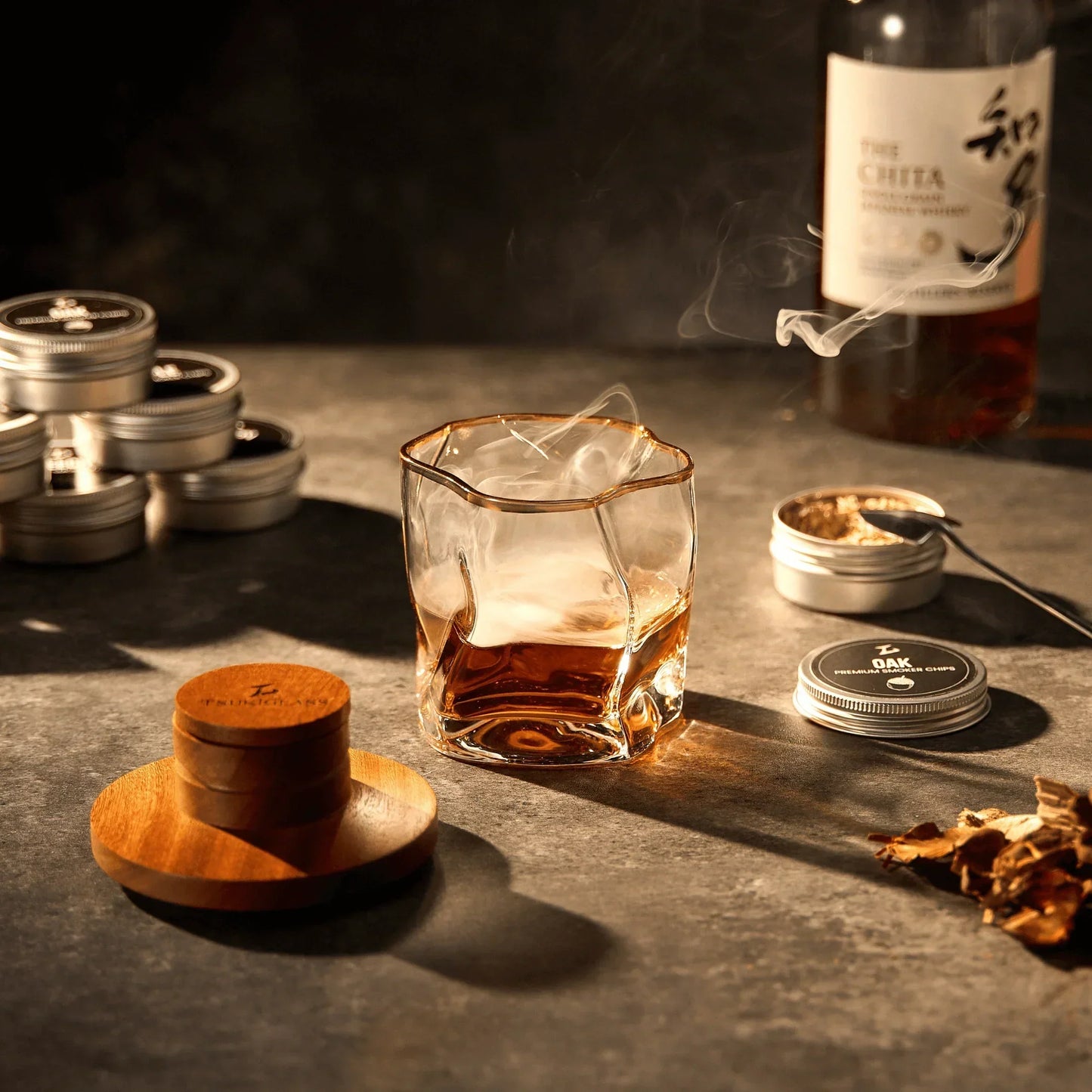 Tsuki Smoker Kit For Whisky & Cocktails