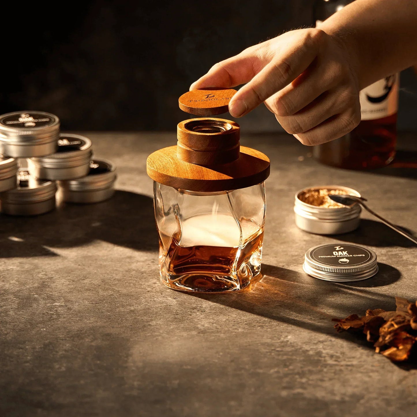Tsuki Smoker Kit For Whisky & Cocktails